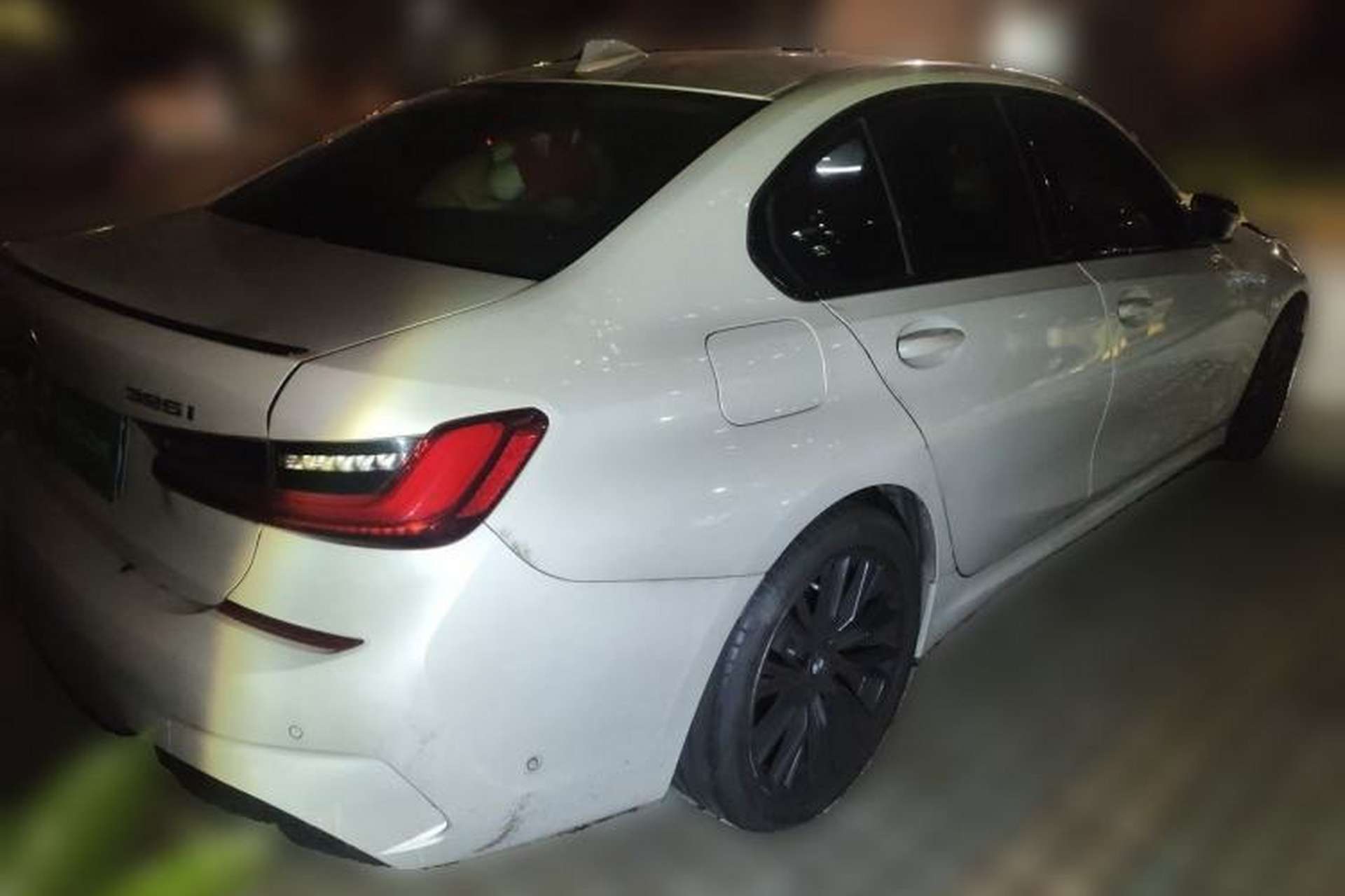 Used BMW 3 Series 2021 Restyled 325i M Sport Night Edition Package Rear Right 45 Deg