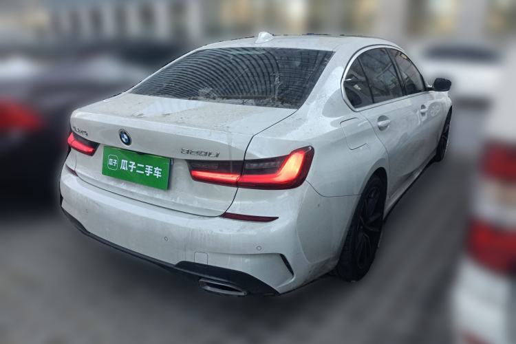 Used BMW 3 Series 2021 Facelifted 320Li M Sport Package Rear Right 45 Deg