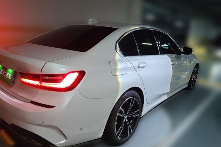 Used BMW 3 Series 2021 Second Facelift 325i M Sport Package Rear Right 45 Deg
