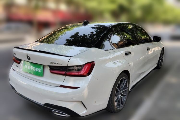 Used BMW 3 Series 2021 325Li xDrive M Sport Package Rear Right 45 Deg