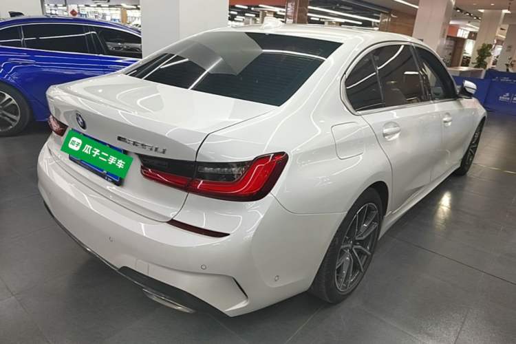 Used BMW 3 Series 2021 Restyled 325Li M Sport Package Rear Right 45 Deg