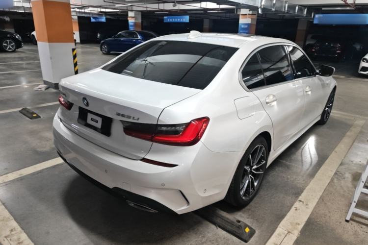 Used BMW 3 Series 2021 Second Facelift 325Li M Sport Package Rear Right 45 Deg