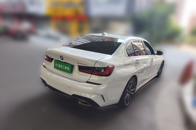 Used BMW 3 Series 2021 320Li M Sport Package Rear Right 45 Deg
