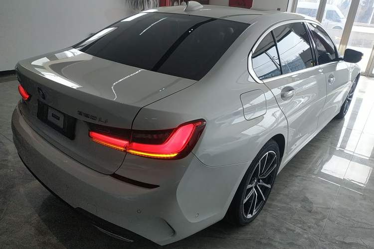 Used BMW 3 Series 2021 Restyled 325Li xDrive M Sport Package Rear Right 45 Deg