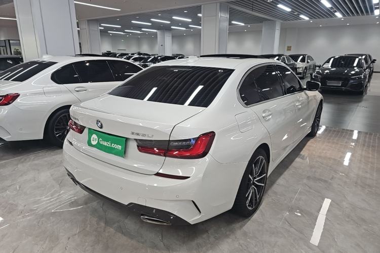 Used BMW 3 Series 2021 Facelifted 320Li M Sport Package Rear Right 45 Deg