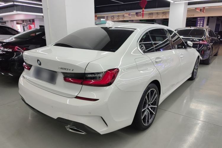 Used BMW 3 Series 2021 Facelifted 320Li M Sport Package Rear Right 45 Deg