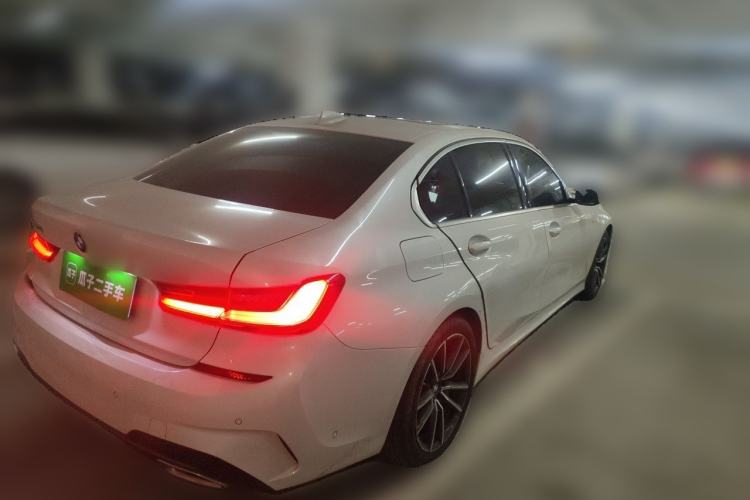 Used BMW 3 Series 2021 Second Facelift 325Li M Sport Package Rear Right 45 Deg