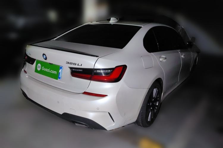 Used BMW 3 Series 2021 325Li M Sport Shadowline Package Rear Right 45 Deg