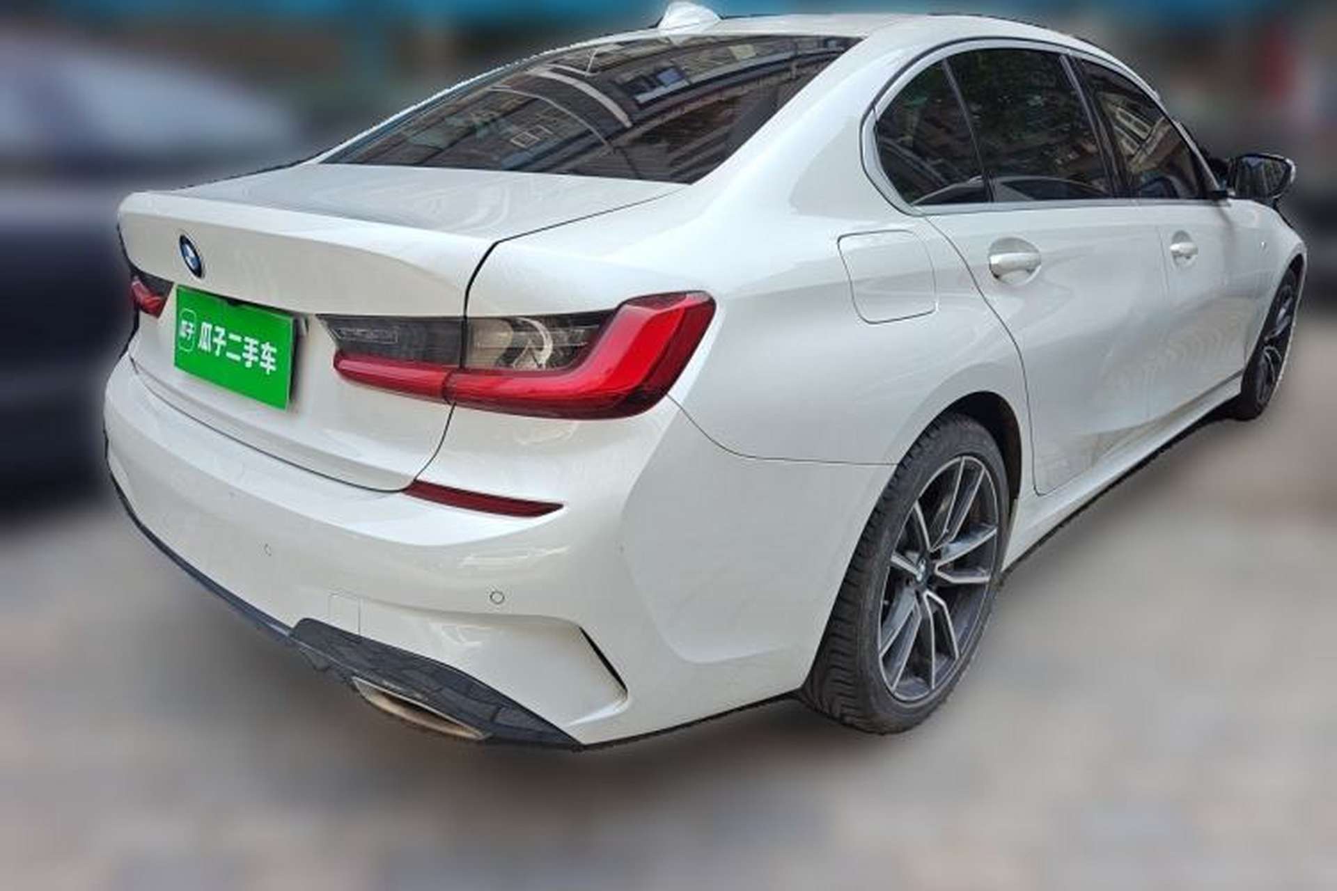 Used BMW 3 Series 2021 320Li M Sport Package Rear Right 45 Deg