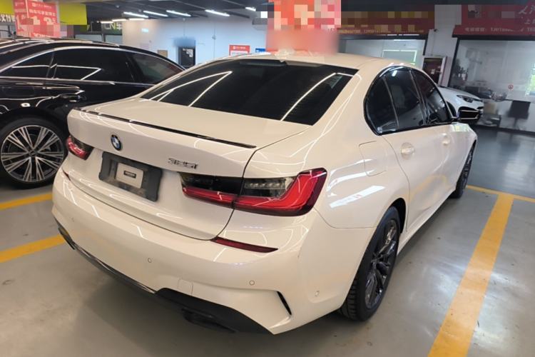 Used BMW 3 Series 2021 Restyled 325i M Sport Night Edition Package Rear Right 45 Deg