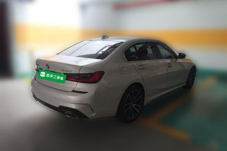 Used BMW 3 Series 2021 Facelifted 320Li M Sport Package Rear Right 45 Deg