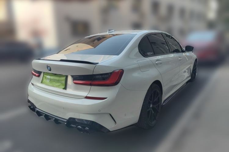Used BMW 3 Series 2021 Facelifted 325Li M Sport Night Edition Package Rear Right 45 Deg