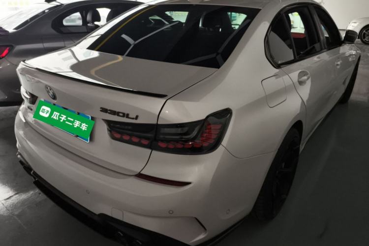 Used BMW 3 Series 2021 325Li M Sport Shadowline Package Rear Right 45 Deg