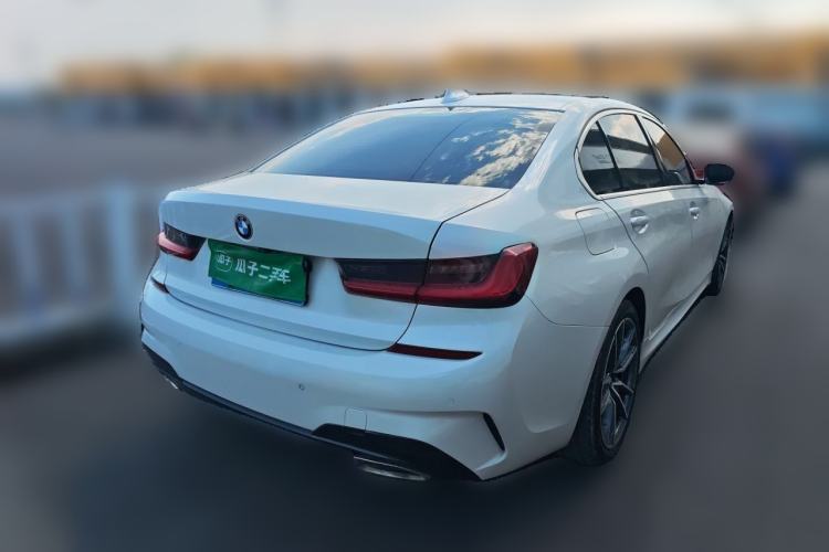Used BMW 3 Series 2021 Second Facelift 320Li M Sport Package Rear Right 45 Deg
