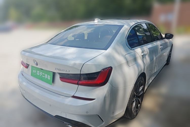 Used BMW 3 Series 2021 325Li M Sport Package Rear Right 45 Deg