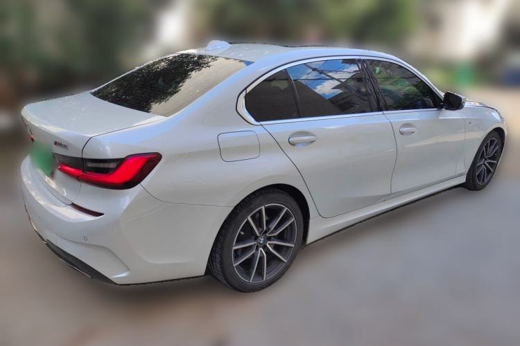 Used BMW 3 Series 2021 Facelifted 320Li M Sport Package Rear Right 45 Deg