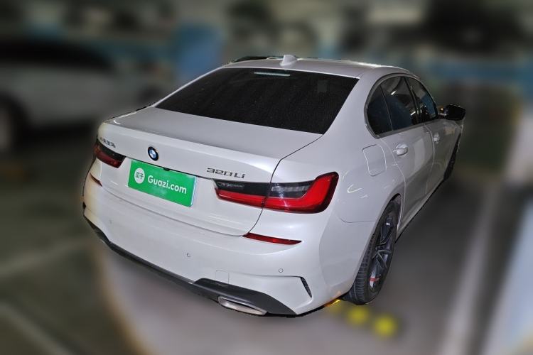 Used BMW 3 Series 2021 Facelifted 320Li M Sport Package Rear Right 45 Deg