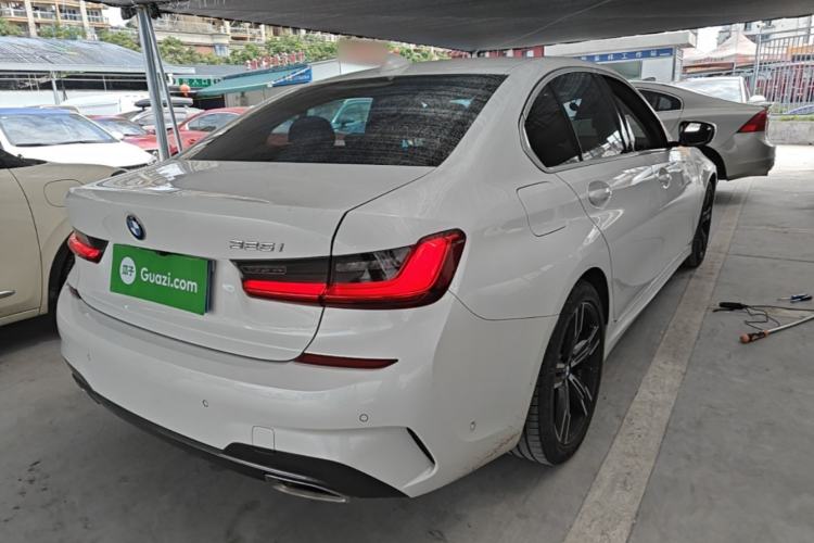 Used BMW 3 Series 2021 325i M Sport Package Rear Right 45 Deg