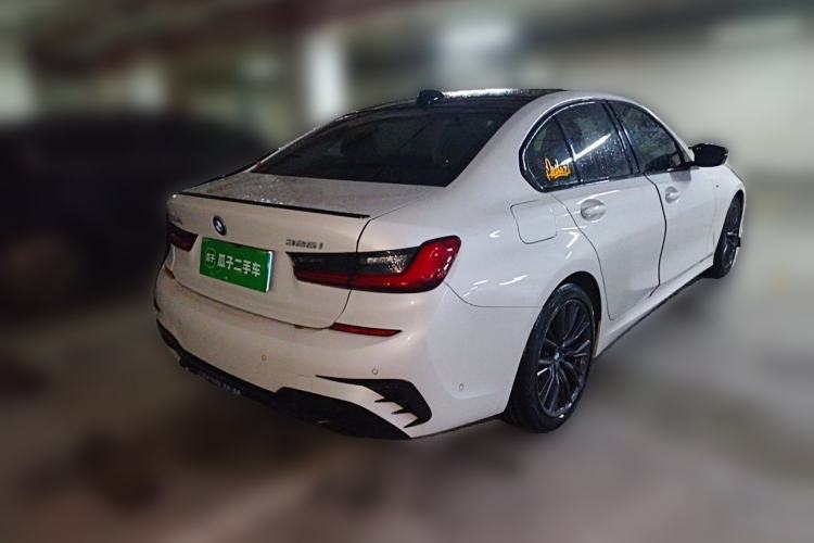Used BMW 3 Series 2021 Second Facelift 325i M Sport Night Edition Package Rear Right 45 Deg