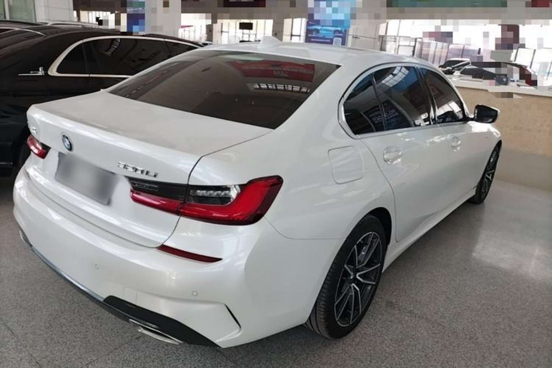 Used BMW 3 Series 2021 320Li M Sport Package Rear Right 45 Deg