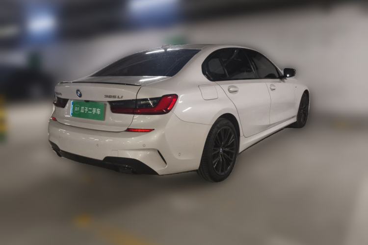 Used BMW 3 Series 2021 Second Facelift 325Li M Sport Night Edition Package Rear Right 45 Deg