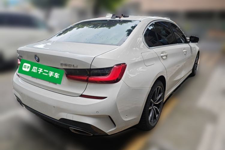 Used BMW 3 Series 2021 Facelifted 320Li M Sport Package Rear Right 45 Deg