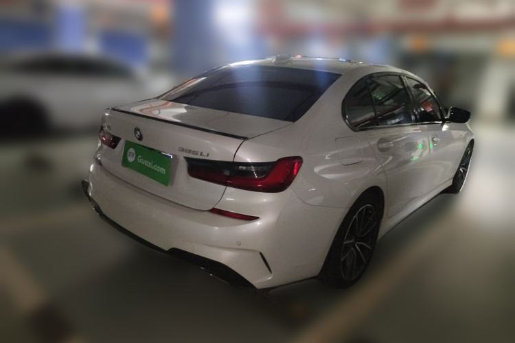 Used BMW 3 Series 2021 320Li M Sport Package Rear Right 45 Deg