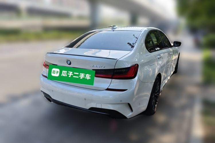 Used BMW 3 Series 2021 325Li M Sport Shadowline Package Rear Right 45 Deg