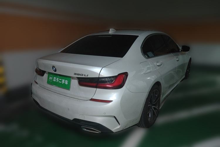 Used BMW 3 Series 2021 Facelifted 320Li M Sport Package Rear Right 45 Deg