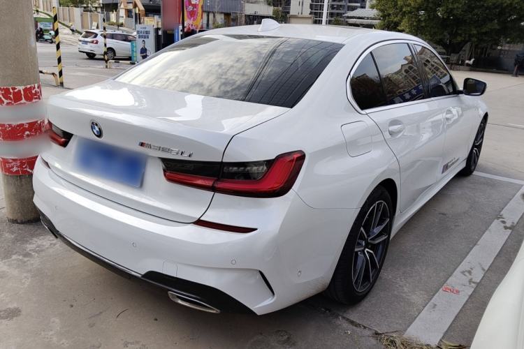 Used BMW 3 Series 2021 Second Facelift 325Li M Sport Package Rear Right 45 Deg