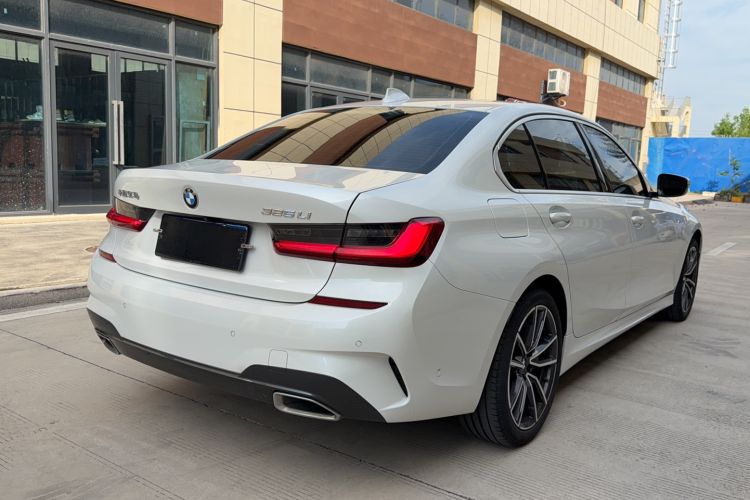 Used BMW 3 Series 2021 Second Facelift 325Li M Sport Package Rear Right 45 Deg