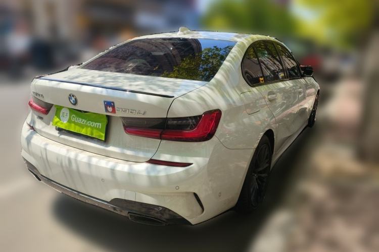 Used BMW 3 Series 2021 330Li xDrive M Sport Night Edition Rear Right 45 Deg