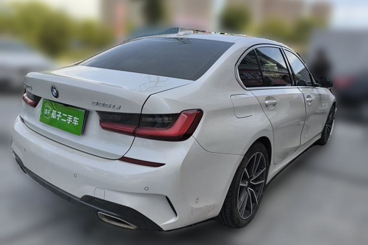Used BMW 3 Series 2021 325Li M Sport Package Rear Right 45 Deg