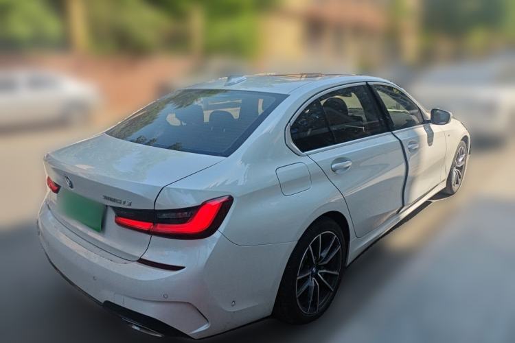 Used BMW 3 Series 2021 325Li M Sport Package Rear Right 45 Deg