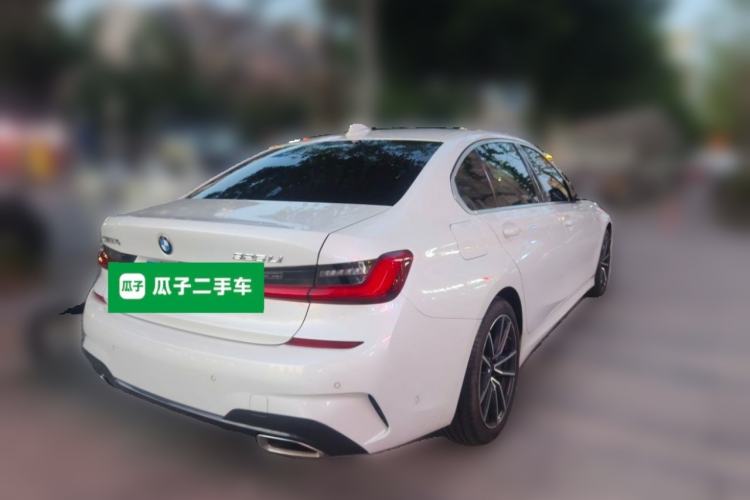 Used BMW 3 Series 2021 Second Facelift 325Li M Sport Package Rear Right 45 Deg