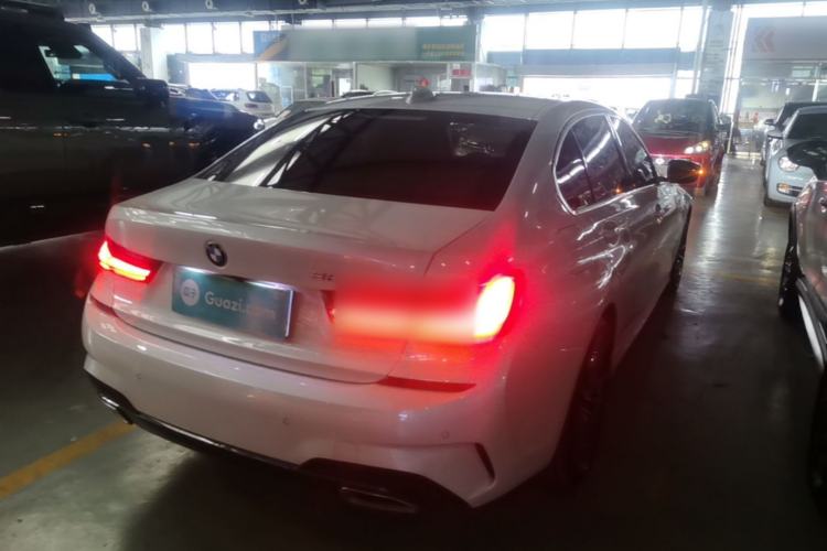 Used BMW 3 Series 2021 Second Facelift 320Li M Sport Package Rear Right 45 Deg