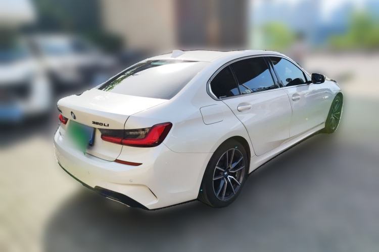 Used BMW 3 Series 2021 Facelifted 320Li M Sport Package Rear Right 45 Deg