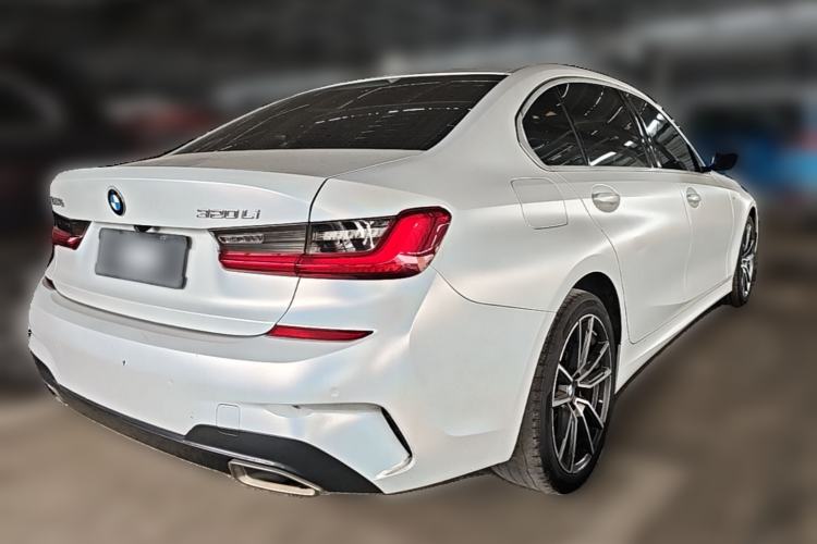 Used BMW 3 Series 2021 320Li M Sport Package Rear Right 45 Deg