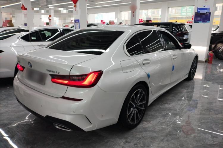 Used BMW 3 Series 2021 Restyled 325Li M Sport Package Rear Right 45 Deg