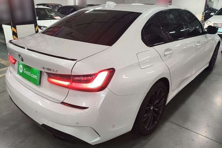 Used BMW 3 Series 2021 Second Facelift 325Li M Sport Night Edition Package Rear Right 45 Deg