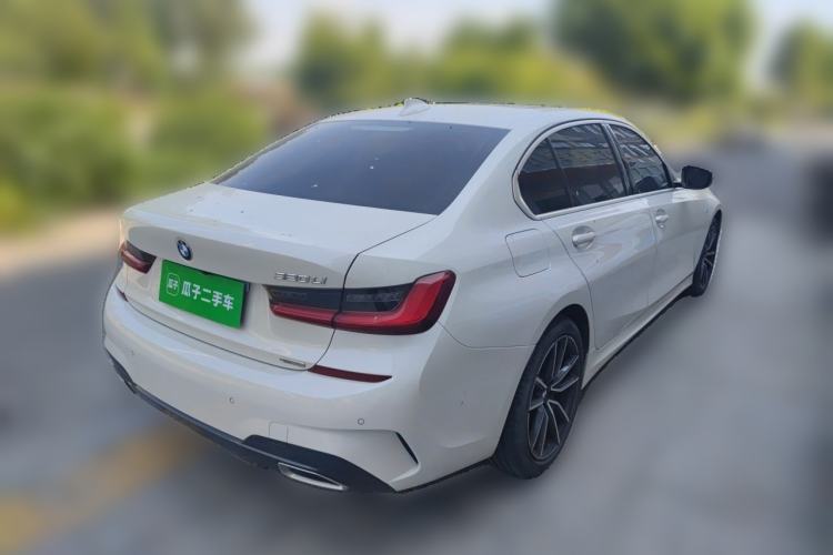 Used BMW 3 Series 2021 Facelifted 320Li M Sport Package Rear Right 45 Deg