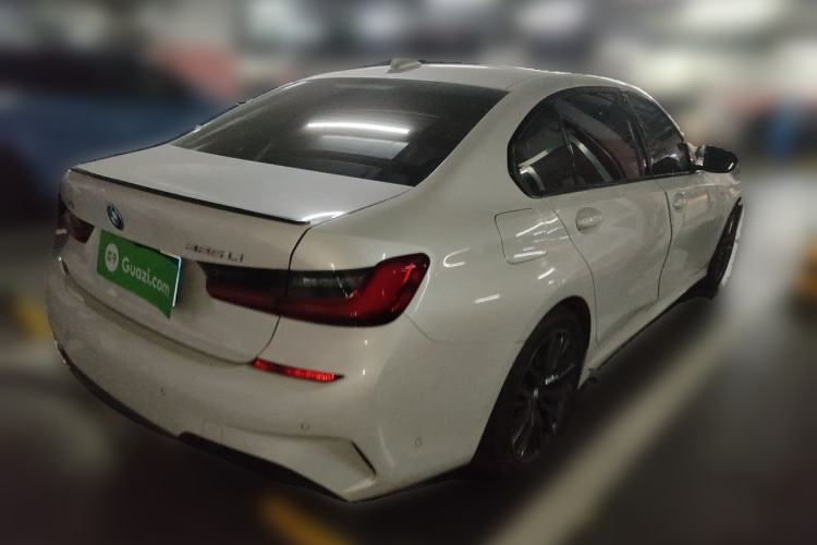 Used BMW 3 Series 2021 Second Facelift 325Li M Sport Night Edition Package Rear Right 45 Deg