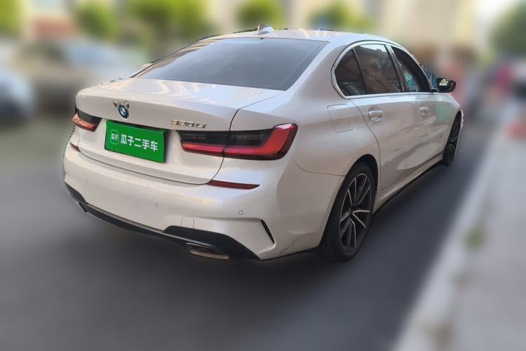 Used BMW 3 Series 2021 320Li M Sport Package Rear Right 45 Deg