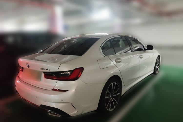 Used BMW 3 Series 2021 320Li M Sport Package Rear Right 45 Deg