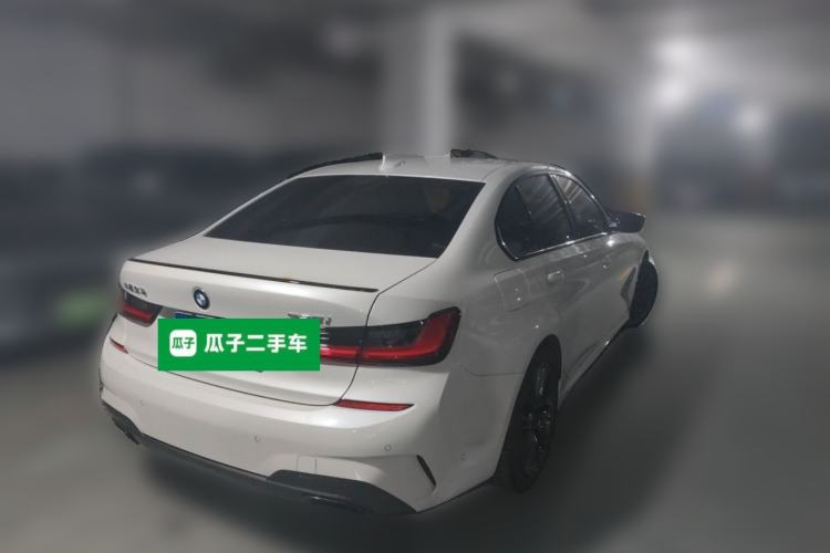 Used BMW 3 Series 2021 Second Facelift 325i M Sport Night Edition Package Rear Right 45 Deg