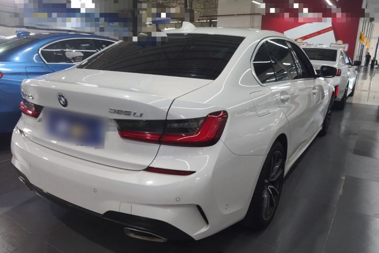 Used BMW 3 Series 2021 Second Facelift 325Li M Sport Package Rear Right 45 Deg
