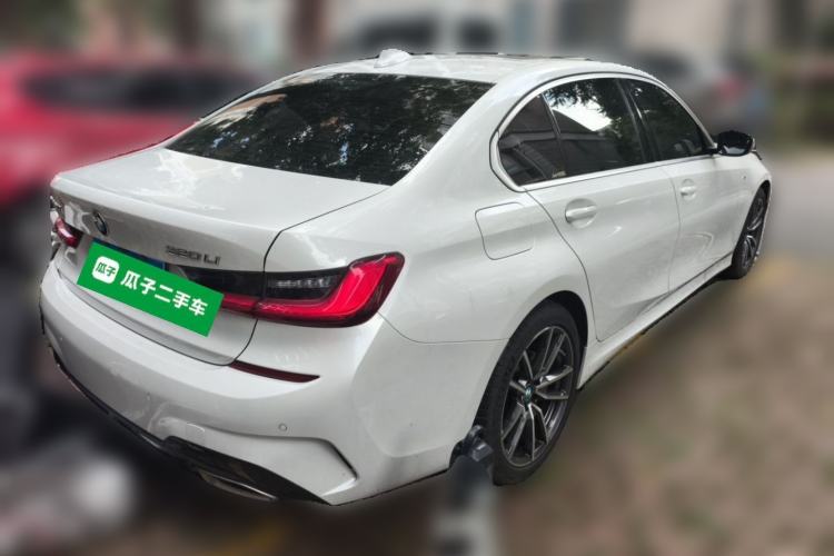 Used BMW 3 Series 2021 320Li M Sport Package Rear Right 45 Deg