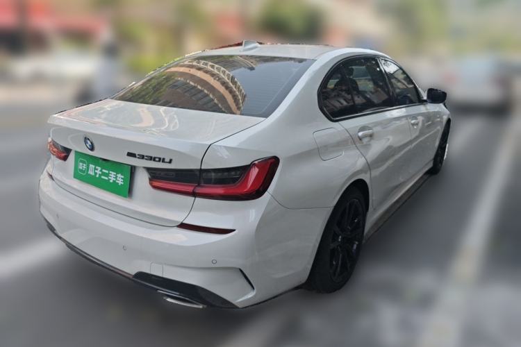 Used BMW 3 Series 2021 320Li M Sport Package Rear Right 45 Deg