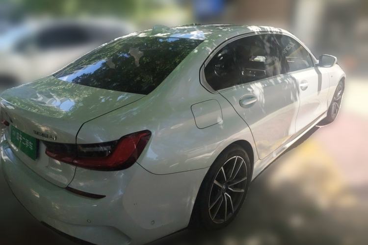 Used BMW 3 Series 2021 Second Facelift 325Li M Sport Package Rear Right 45 Deg
