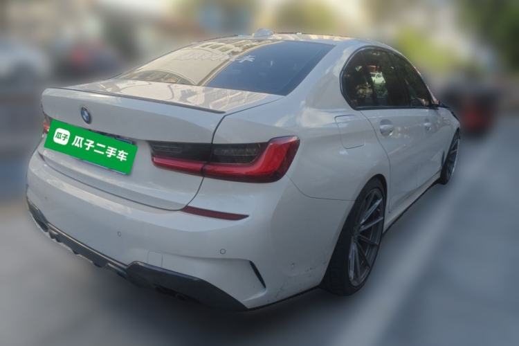 Used BMW 3 Series 2021 Restyled 325i M Sport Night Edition Package Rear Right 45 Deg